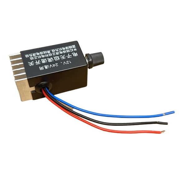 Motor Speed Controller Fan Heater Control Electronic Stepless Speed Regulator Wear Resistant for Car Defrosting