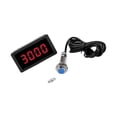 thumbnail image 1 of Motor Speed Tachometer Digital RPM Meter Hall Sensors Detection Low Power Design Easy Mounting for Industrial Use, 1 of 9