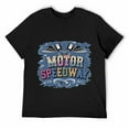 thumbnail image 1 of Motor Speedway Inspiration Life Slogan T-Shirt, 1 of 5