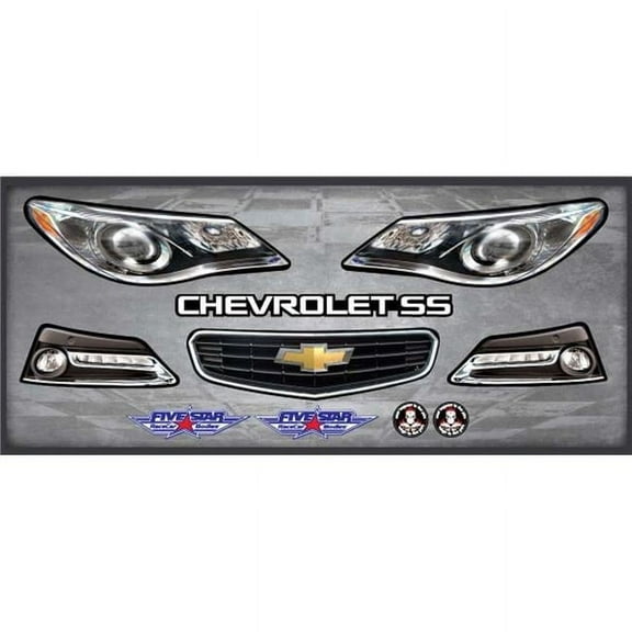 Motor State Distributing 680-410-ID Graphics Nose Kit for 2013 Chevy SS