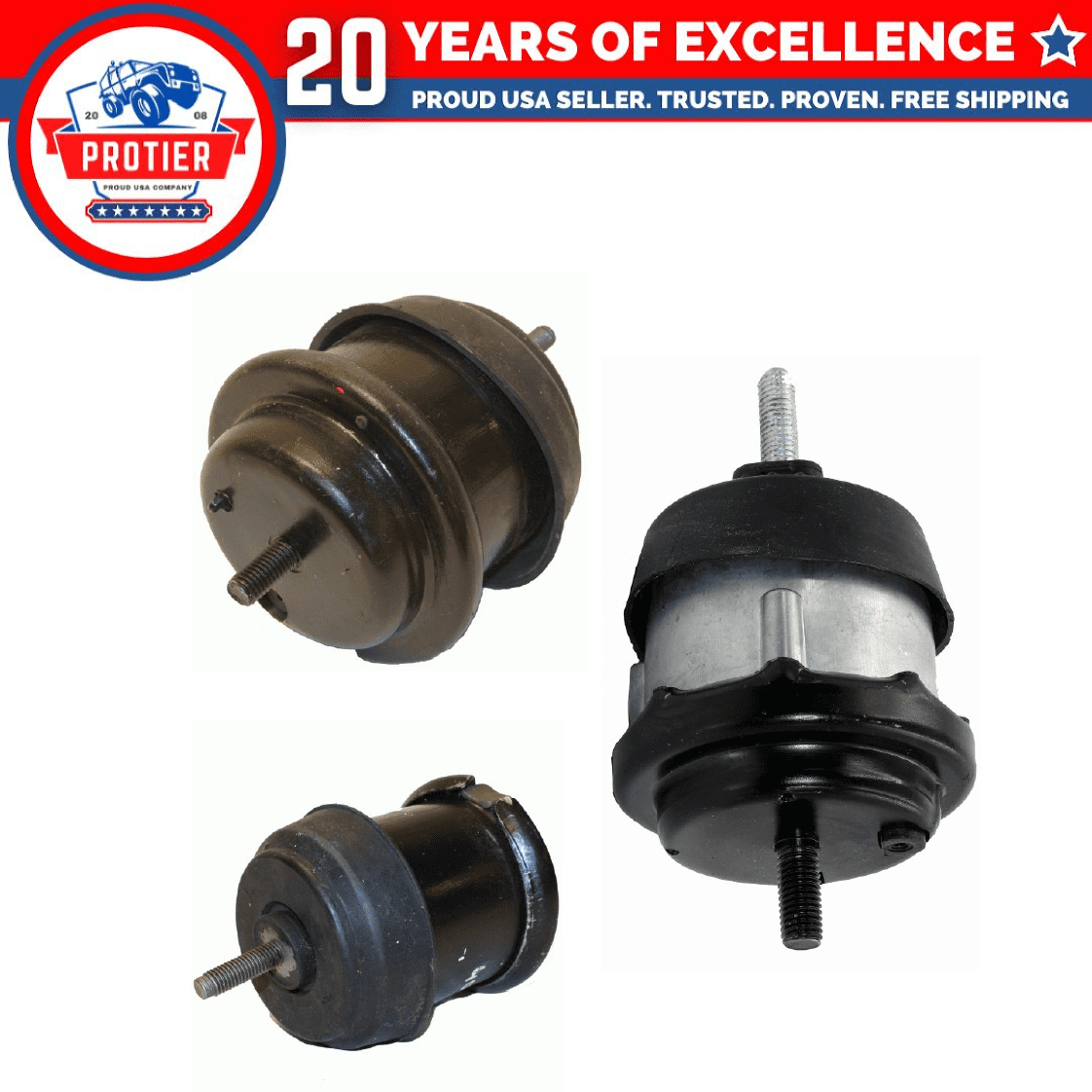 Motor Mount Kt 4Pcs For 2009-2017 Buck Enclave/Chevy Traverse 3.6L