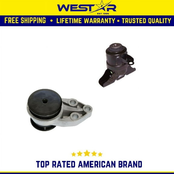 Motor & Trans Mount Set Compatible for 2001-2004 Compatible ford Escape/ Mazda Tribute 2.0/ 3.0L 2PCS Replaces 3037 3056