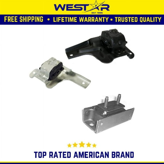 Motor & Trans Mount Set Compatible for 97-04 Compatible ford Expedition/F150/F250 Lincoln Navigigator Replaces 2832 2870 2835