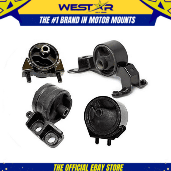 Motor & Trans Mount for 1997-2003 Ford Escort 2.0L AUTO Federal Emission 4pcs