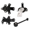 thumbnail image 1 of Motor & Transmission Mounts Set fit for Mitsubishi Mirage 1.2L 2014-2022 2910A318, 1 of 6