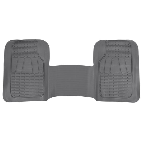 Motor Trend 1 PC Heavy-Duty Car and SUV Floor Mat Liner Trimmable All Weather Protection Gray