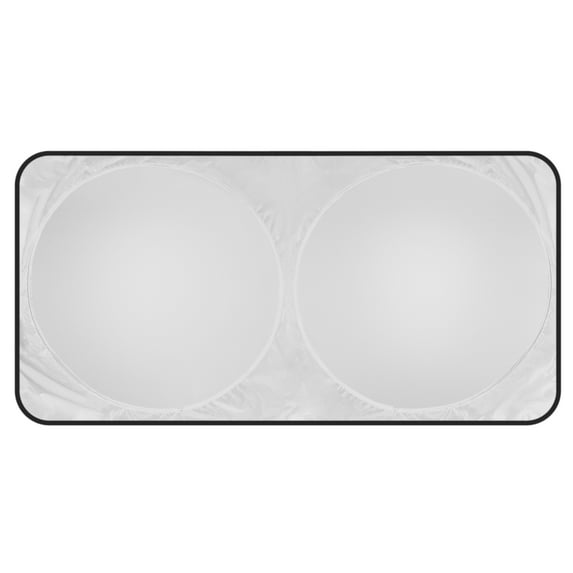 Motor Trend 1 Piece Pop-Up Auto Shade, Universal Car Windshield Sun Shade for Front Window, Collapsible Foldable Sunshade for Car Windshield, Keeps Interior Cool Heat UV (Large, 68 x 35 inches)