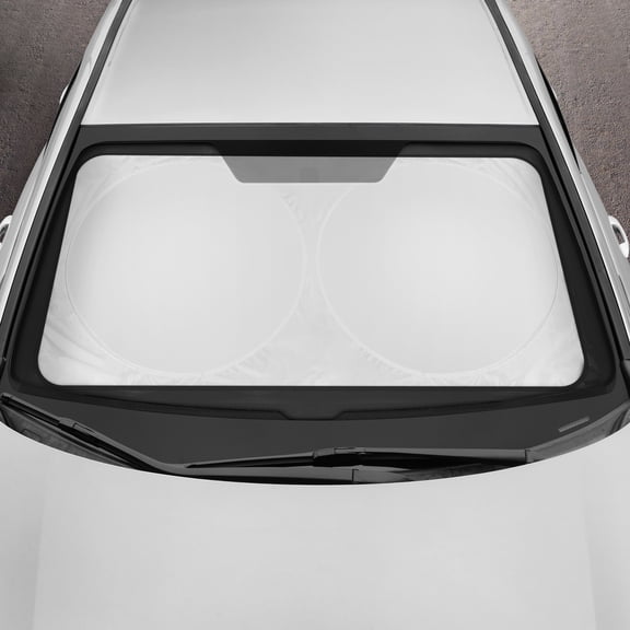 Motor Trend 1-Piece Pop-Up Auto Shade, Universal Fit Foldable Car Windshield Sun Shade for Front Window, X-Large, 74 x 37 in