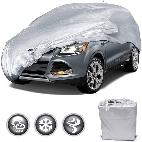 Motor Trend All Season WeatherWear 1-Poly Layer Snow Proof, Water Resistant Size L, Fits up to 185"