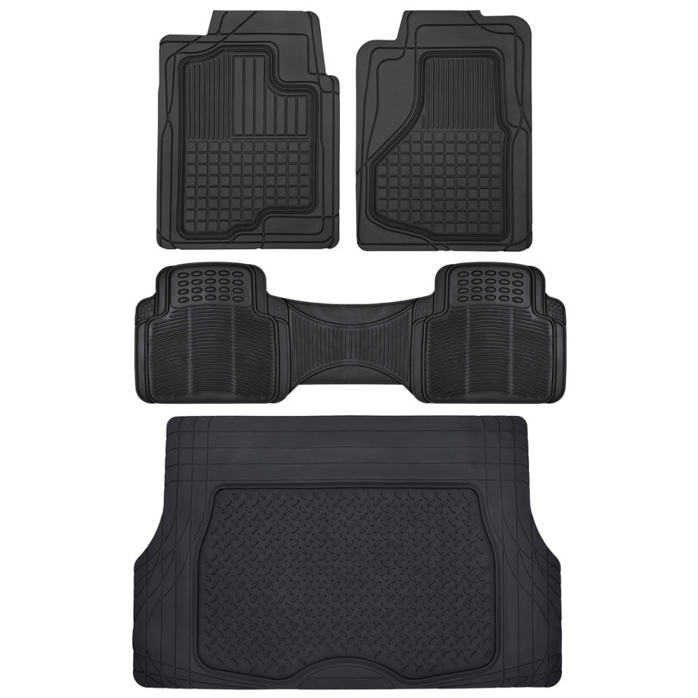 BDA All-Weather Plastic Floor Mats For Truck/Van/SUV - 5 Colors Available
