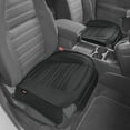 thumbnail image 1 of Motor Trend Faux Leather Front Seat Cover for Cars - Set of 2 Black Front Car Seat Covers for SUV & Truck with Storage Pockets - Automotive Car Seats Cover Protector - For Bottom Cushion Coverage Onl, 1 of 8