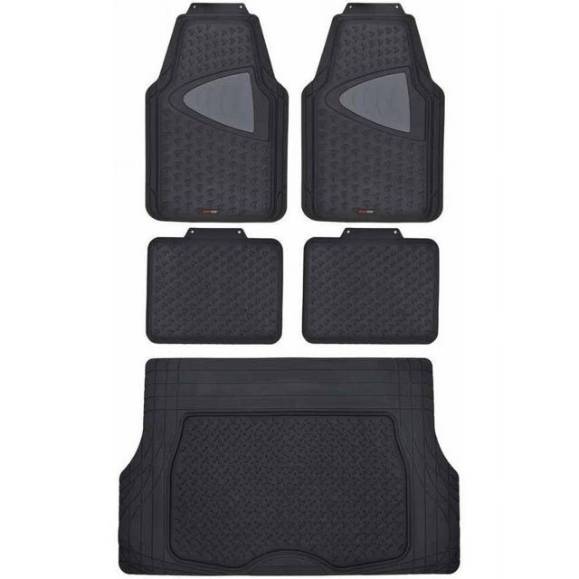 Motor Trend EcoClean Car Floor Mats with Cargo Trunk Mat, 100 Percent