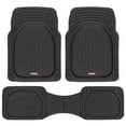 thumbnail image 1 of BDK FlexTough™ Contour Liners - Deep Dish Heavy Duty Rubber Floor Mats for Car SUV Truck & Van - All Weather Protection (Deep Dish 2), 1 of 8