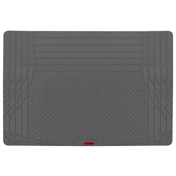 Motor Trend Heavy Duty Utility Cargo Liner Floor Mats for Car Truck SUV, Universal Trimmable to Fit, Foldable, Cargo & Trunk All Weather Protection, Gray (MT-786-GR)