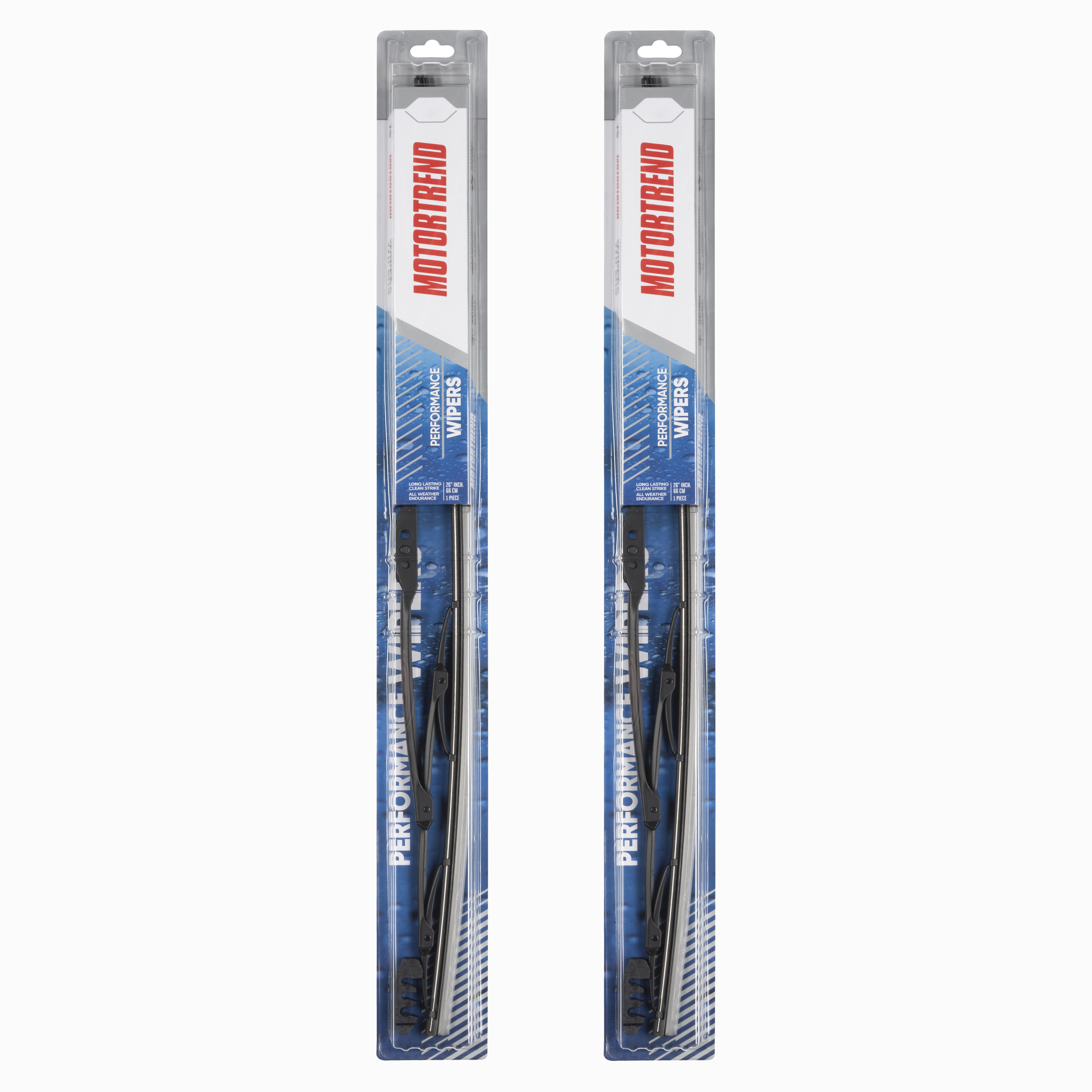 Motor Trend 20-Inch OEM Replacement Wiper Blade – Universal Fit, Streak-Free, Single Blade (Black)