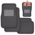 thumbnail image 1 of Motor Trend Premium Carpet Car Floor Mats - 4 Pieces Thick Carpet Cushion Mat- Universal Fit, 1 of 12