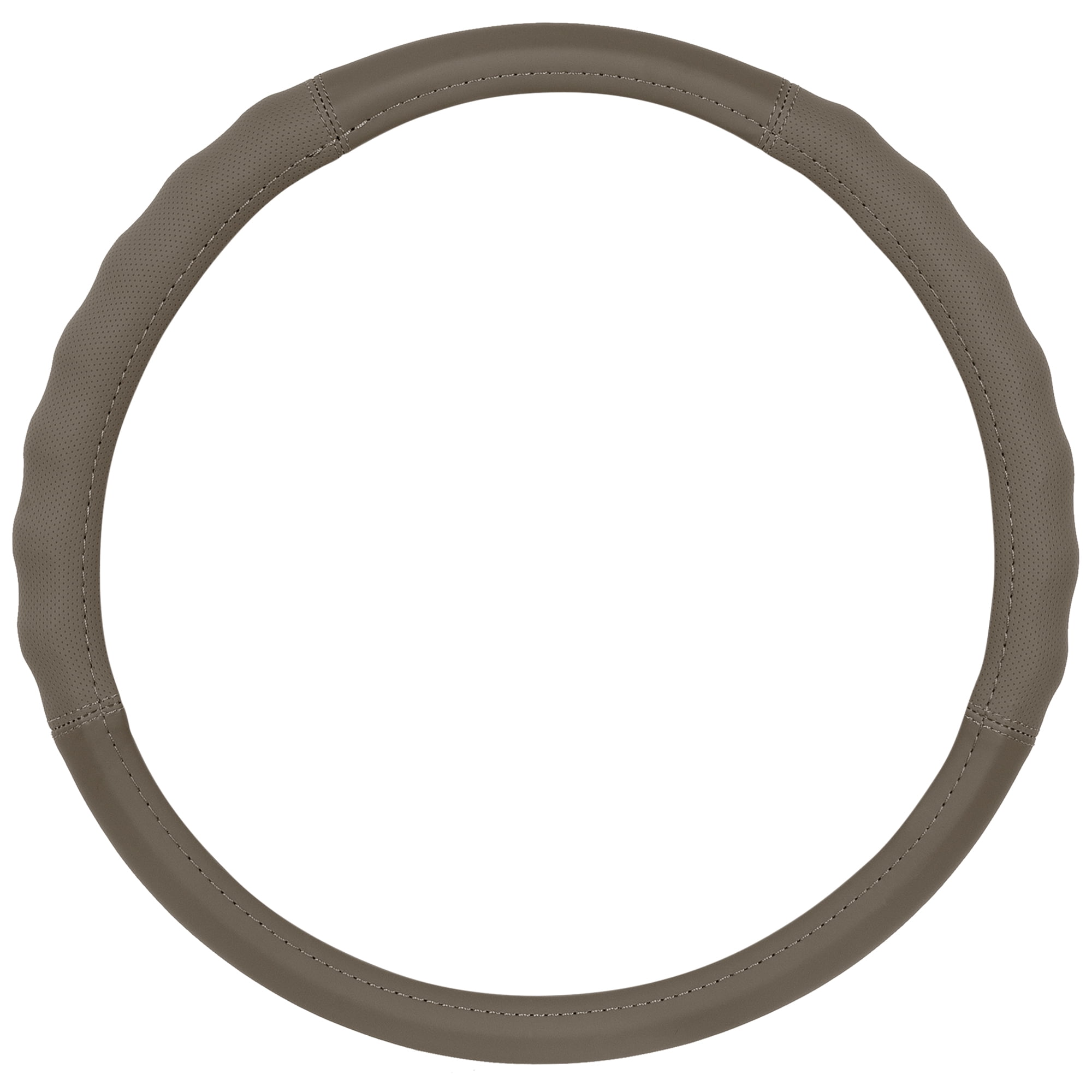 Steering Wheel Cover - Beige, Universal Fit For 14.5 To 15 Inch Wheels - View #6