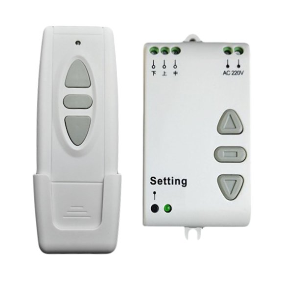 Motor Wireless Remote Control Switches High Power Roller Shutter Door Electric