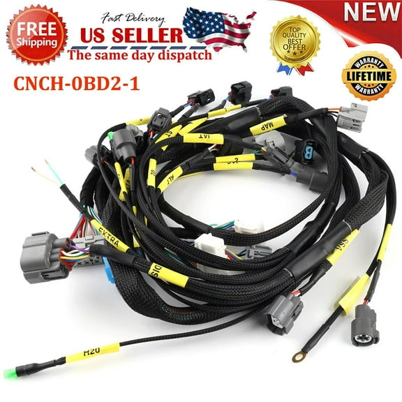 Motor Wiring Harness Engine For B16 B18 D16 Honda Civic Integra B/D Series