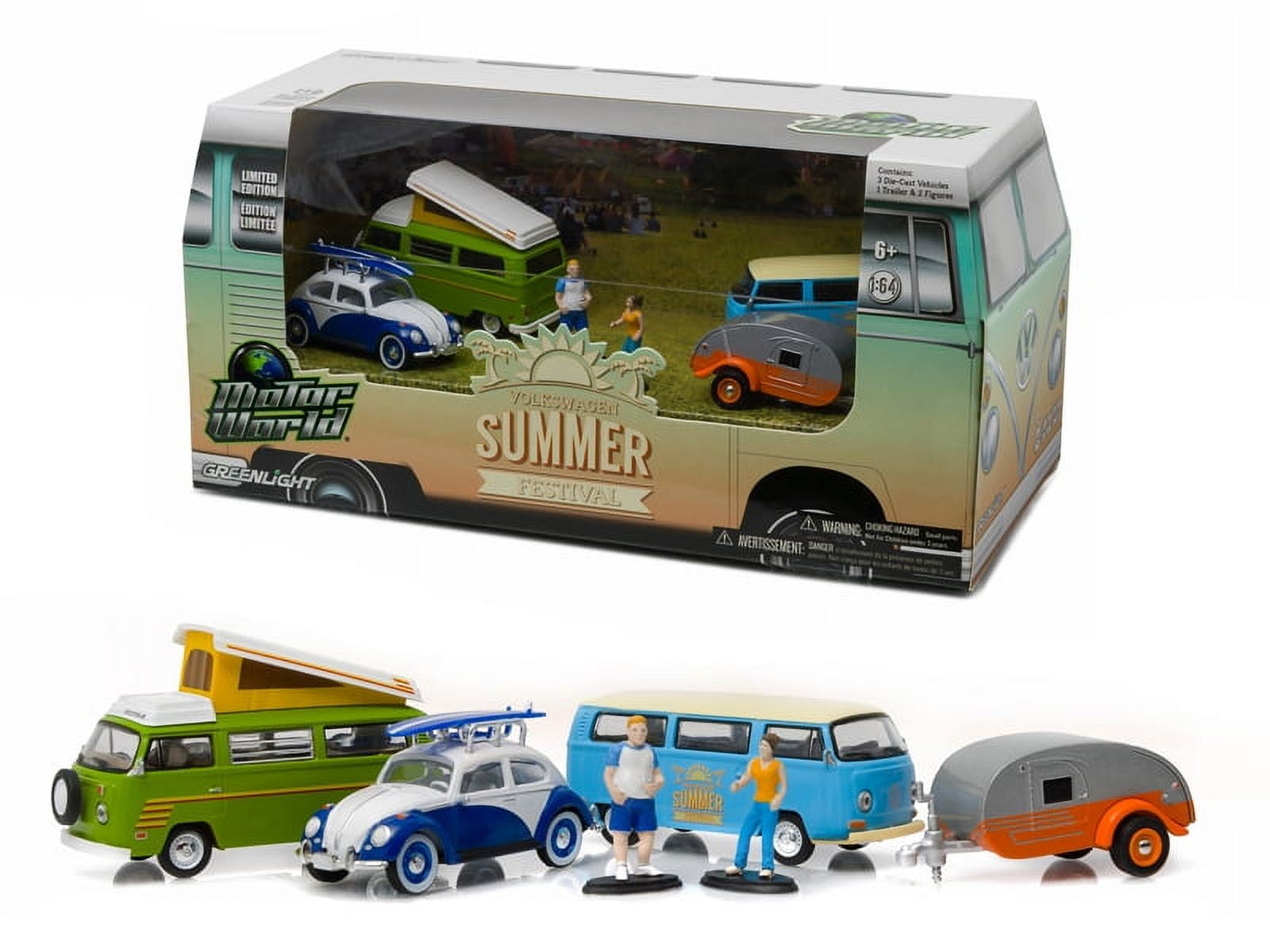 Motor World Multi-Car Diorama Set Volkswagen Summe - Walmart.com