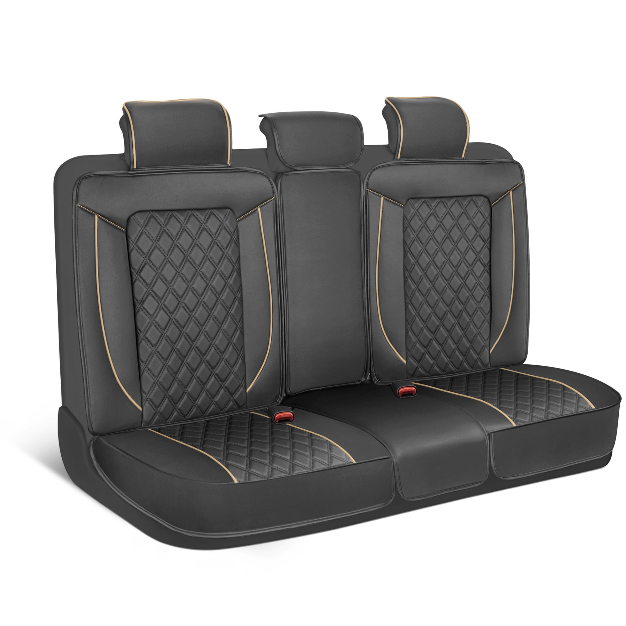 Full Cover Faux Leather Car Seat Covers Universal Fit For Cars