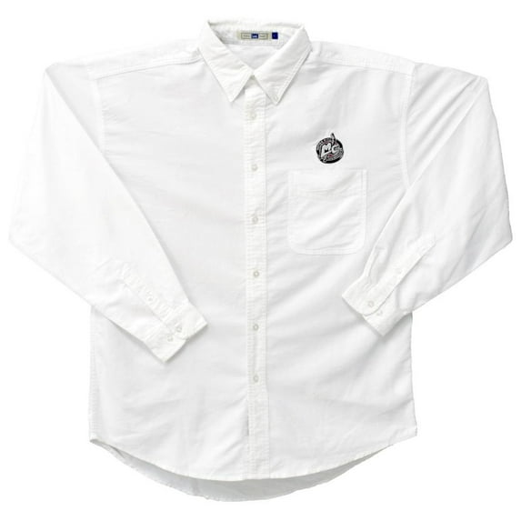 MotorCity Mechanics - Crest Logo Oxford Long Sleeve Shirt - Large