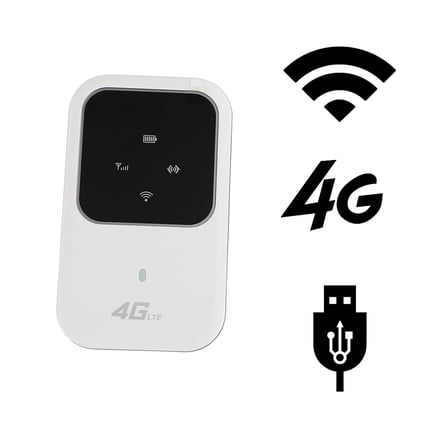 MotorGenic 4G LTE Wireless Unlocked Portable WiFi Router