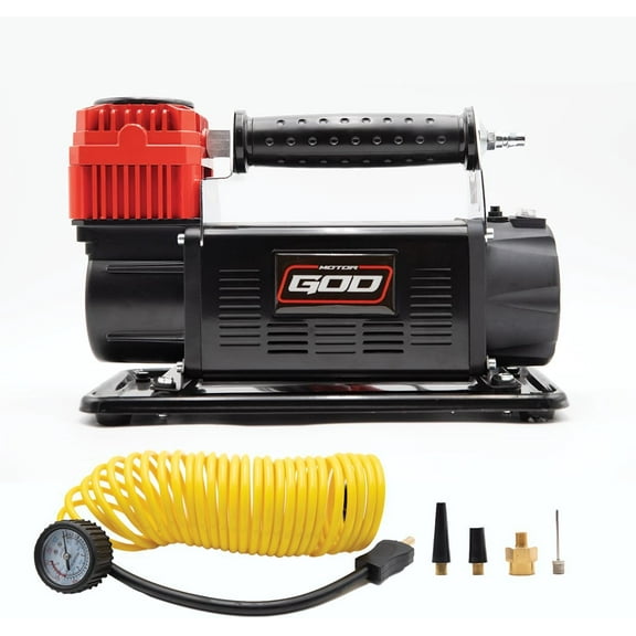 MotorGod 5.65 CFM PORTABLE Air Compressor For Lite/heavy trucks and full-size vehicles-MG565C