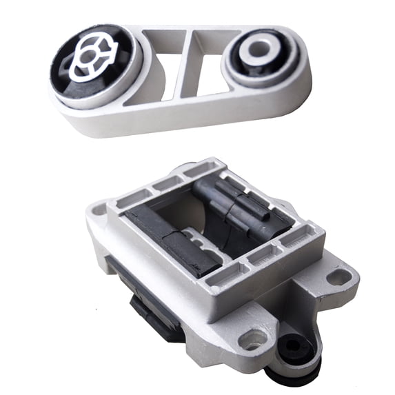 MotorKing Compatible with 01-07 Ford Mondeo 2.0L 2.5L 3.0L AM114 AM221 Engine Motor and Transmission Mount Set of 2PCS2001 2002 2003 2004 2005 2006 2007