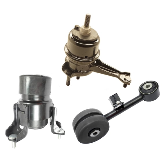 MotorKing Compatible with 02-03 Toyota Solara 2.4L A4203 A62016 A62052 Torque Strut Front and Front and Front Right Engine Motor Mount Polyurethane Set of 3PCS A4203 A62016 A62052 2002 2003