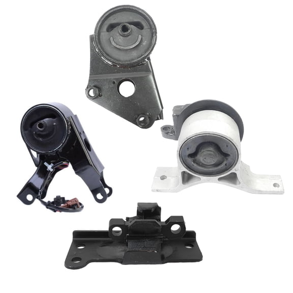MotorKing Compatible with 03-07 Nissan Murano 3.5L 4WD Front Right and Front and Rear A4321 A7348 A7353 A7354EL Engine Motor and Transmission Mount New Set of 4PCS 2003 2004 2005 2006 2007