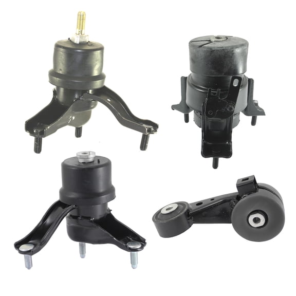 MotorKing Compatible with 04-06 Lexus ES330 Toyota Camry 3.3L Torque Strut Front Right and Front Right and Front Engine Motor and Transmission Mount Polyurethane Set 4PCS