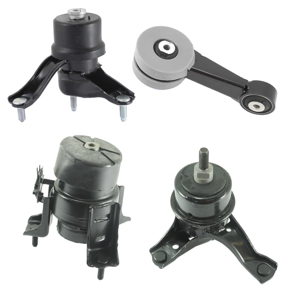 MotorKing Compatible with 07-09 Lexus RX350 3.5L A62034 A4207 A4239 A62036 Engine Motor and Transmission Mount Set of 4PCS Polyurethane 2007 2008 2009