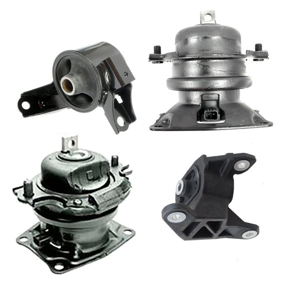 MotorKing Compatible with 11-16 Honda Odyssey 3.5L A4587 A65057 A4575EL A65017EL Engine Motor and Transmission Mount Set of 4PCS 2011 2012 2013 2014 2015 2016 2017