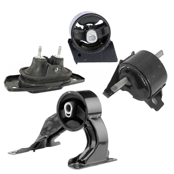 MotorKing Compatible with 11-18 Dodge Journey Dodge Avenger Chrysler 200 3.6L A5551 A5443 A5589 A5543 Engine Motor and Transmission Mount Set 4PCS 2011 2012 2013 2014 2015 2016 2017 2018