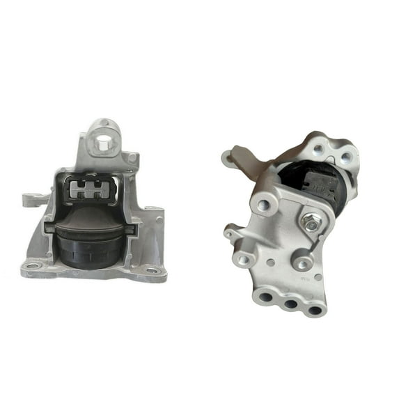 MotorKing Compatible with 17-19 Honda CR-V 1.5L 2.4L 10101 10093 Right Engine Motor and Left Automatic Transmission Mount with Bracket Set 2PCS 2017 2018 2019