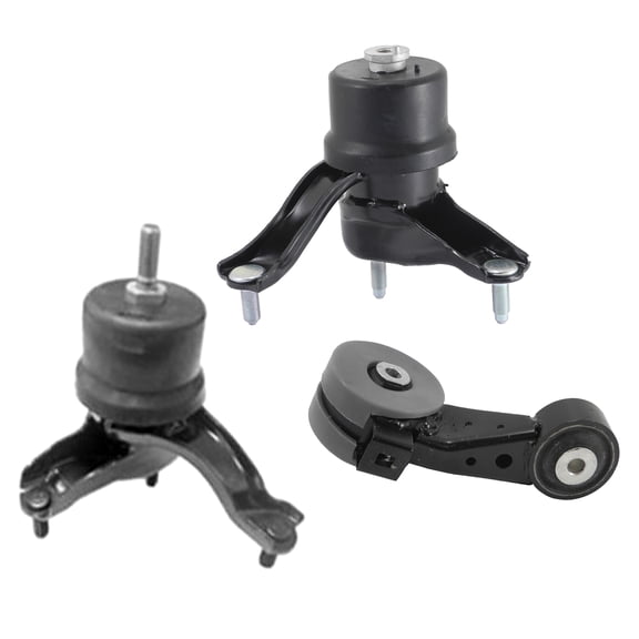 MotorKing Compatible with 2002-2003 Lexus ES300 Toyota Camry 3.0L A4236 A4287 A4207 Torque Strut Front Right and Front Right Engine Motor and Transmission Mount Polyurethane Set of 3PCS
