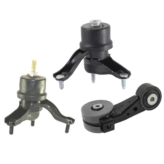 MotorKing Compatible with 2004-2008 Lexus ES330 Toyota Camry Solara 3.3L A4236 A4212 A4207 Torque Strut Front Right and Front Right Engine Motor and Transmission Mount Polyurethane Set of 3PCS