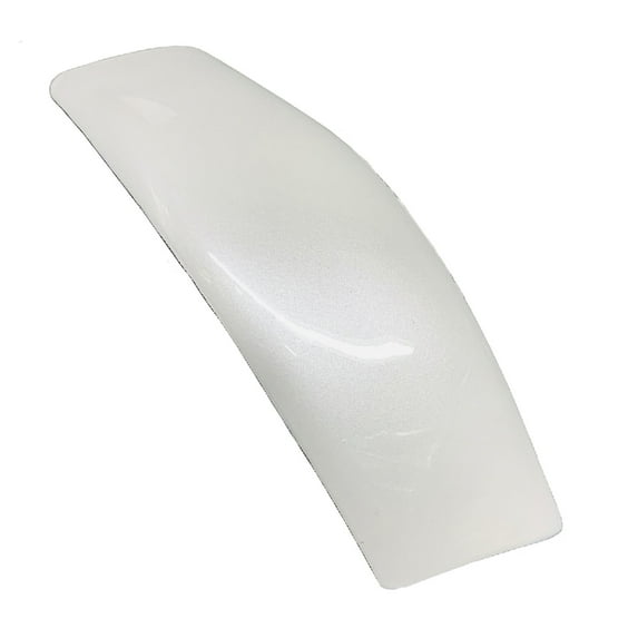MotorKing Compatible with 2008-2016 Ford F-250 F-350 F-450 F-550 Super Duty Right Passenger Side RH 7204 White Platinum Pearl Updraded Roof Corner Moulding Trim
