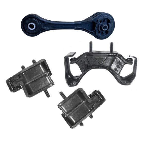 MotorKing Compatible with 95-99 02 Subaru Forester Impreza Legacy 2.2L 2.5L A6712x2 A6703 A6727 Engine Motor and Manual Transmission Mount Set of 4PCS 1995 1996 1997 1998 1999 2002