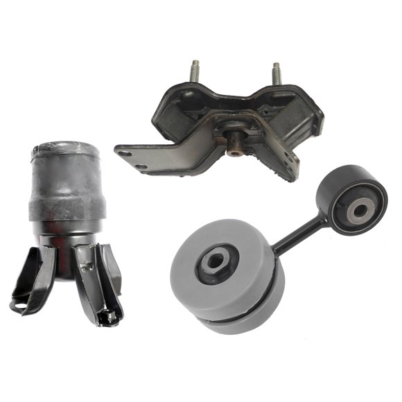 MotorKing Compatible with 97-01 Toyota Camry Solara 2.2L A7238 A7241 A6256 Engine Motor and Automatic Transmission Mount Polyurethane Set of 3PCS 1997 1998 1999 2000 2001