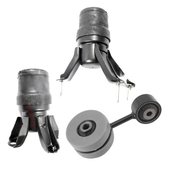 MotorKing Compatible with 97-01 Toyota Camry Solara 2.2L A7238 A7241 A7219 Engine Motor Mount Automatic Transmission Polyurethane Set of 3PCS 1997 1998 1999 2000 2001