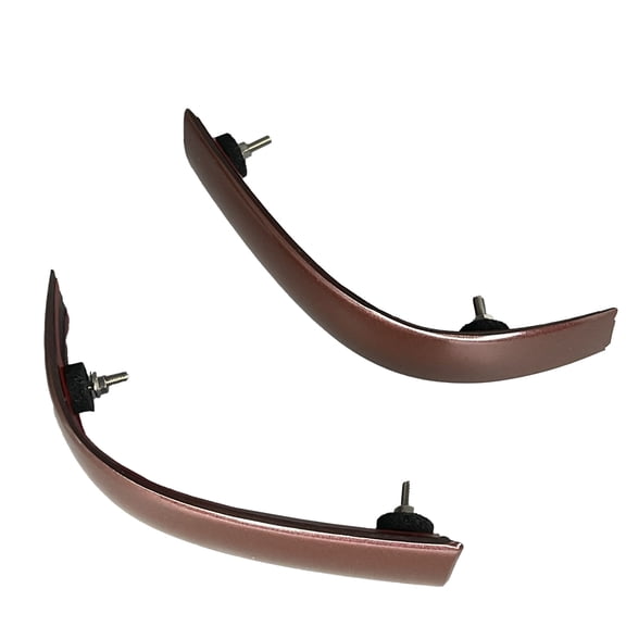 MotorKing Compatible with Ford 98-11 Ranger Left Driver and Right Passenger H7 Bronze Fire Red Upgraded Roof Molding Set 2PCS 1998 1999 2000 2001 2002 2003 2004 2005 2006 2007 2008 2009 2010 2011