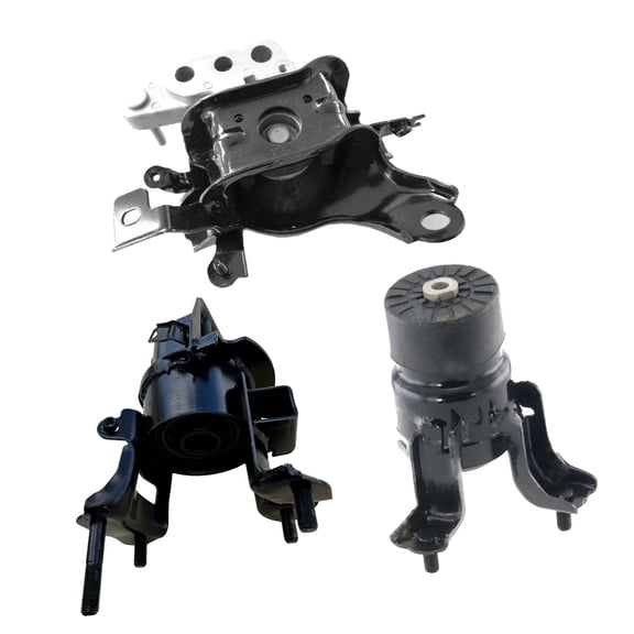 MotorKing Compatible with Lexus Toyota 18-23 ES250 ES300H Avalon Camry 2.5L 10138 10132 10141 Right, Front and Rear Engine Motor Mount Set 3PCS 2018 2019 2020 2021 2022 2023