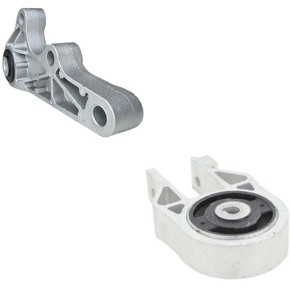 MotorKing Compatible with Volvo C30 C70 S40 V50 2004-2013 Engine Motor and Torque strut mount 2PCS MK4010147 A5520 2004 2005 2006 2007 2008 2009 2010 2011 2012 2013