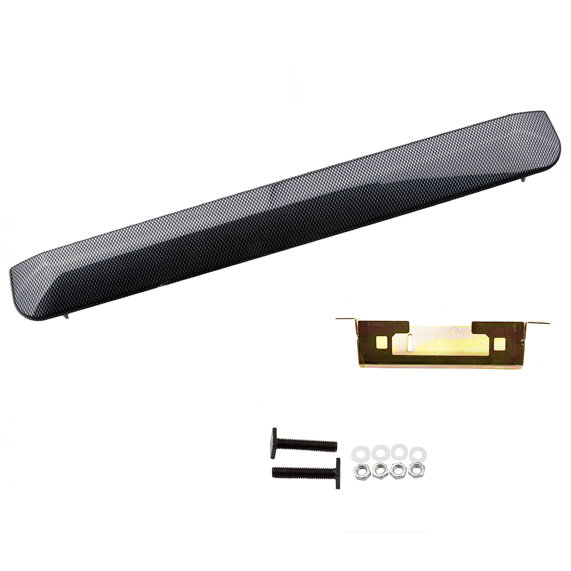 Carbon Fiber Print Liftgate Handle Garnish For Scion XB 2004-2006 – Rear Hatch Trim – Direct OEM Replacement By MotorKing