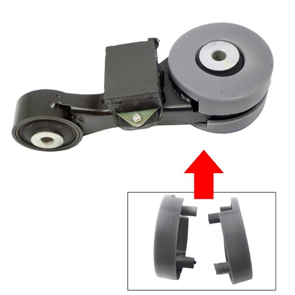 MotorKing Compatible with 09-15 Toyota Highlander Venza 2.7L MK124SDX Torque Strut Engine Motor Mount Polyurethane 2009 2010 2011 2012 2013 2014 2015