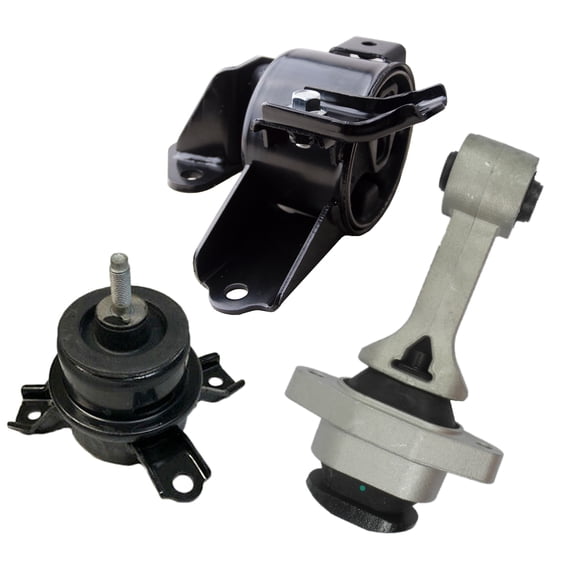 MotorKing Compatible with 10-11 Kia Soul Engine Motor and Manual Transmission Mount 2.0L 7190 71078 71020 2010 2011