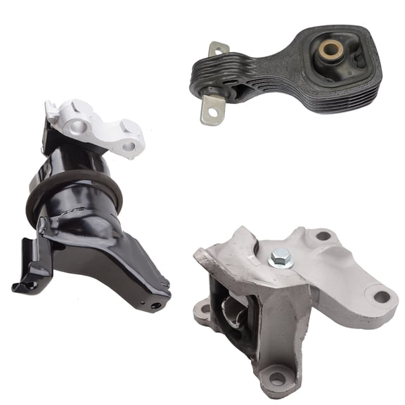 MotorKing Compatible with 12-13 Honda Civic 1.8L Coupe MK172 MK073 65021 Engine Motor and Automatic Trans Mount Set 3PCS 2012 2013