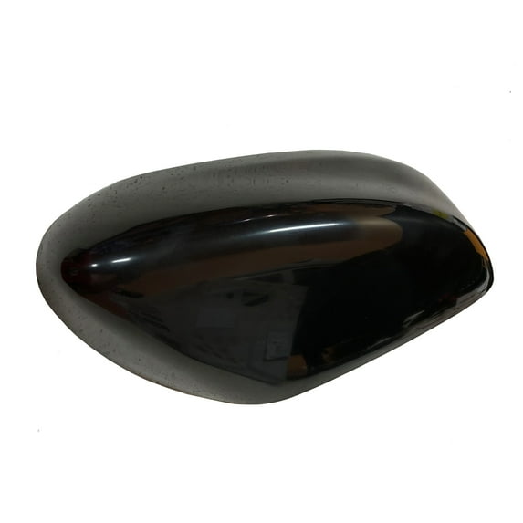MotorKing Compatible with 14-17 Toyota Corolla Right Passenger Side Smooth Black Power Mirror Cap Cover 2014 2015 2016 2017